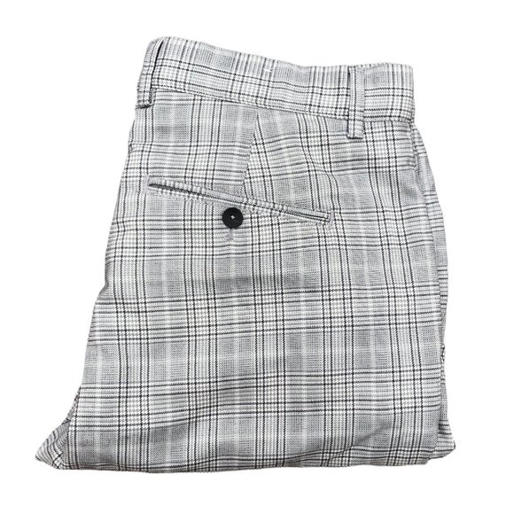 Zara Casual Dress Pants Size 34 Striped Gray - Picture 1 of 8